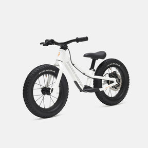 Dirt Hero 14 pulgadas bicicleta de equilibrio offroad fondo gris