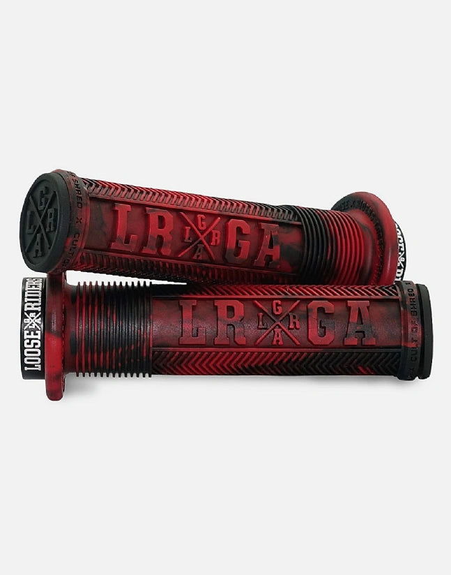 Puños C/S Red & Black Loose Riders