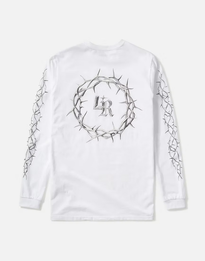 Polera Thorns white Loose Riders