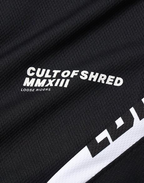 Polera Retro Black Loose Riders