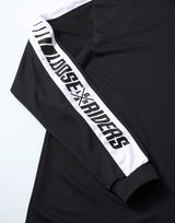 Polera Retro Black Loose Riders