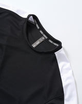 Polera Retro Black Loose Riders