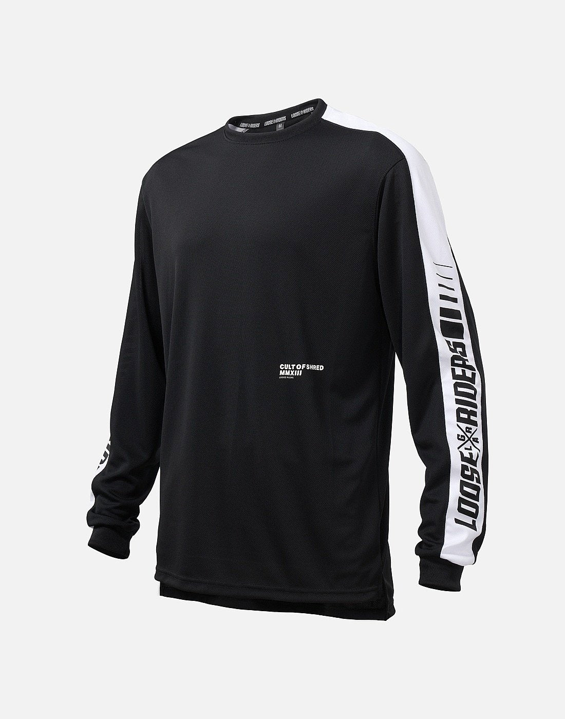 Polera Retro Black Loose Riders