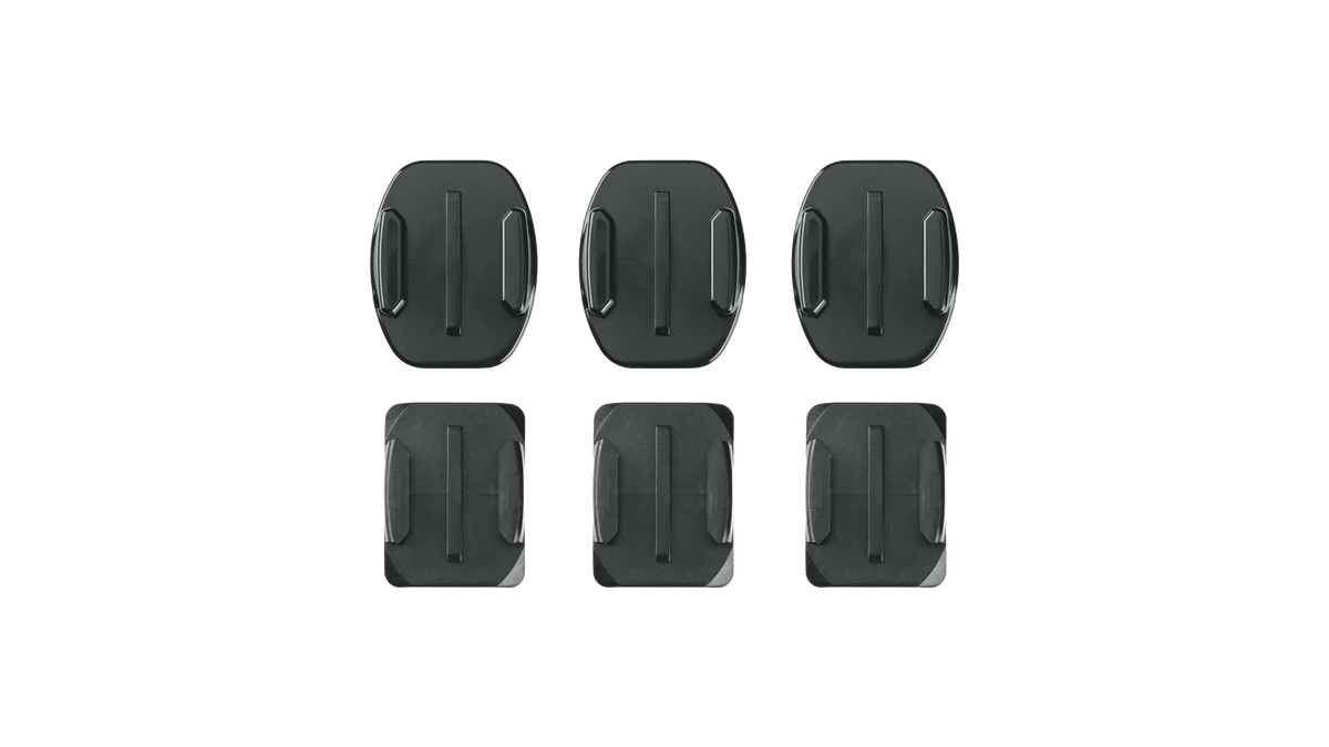 Go Pro Curved Flat Adhesive Mounts