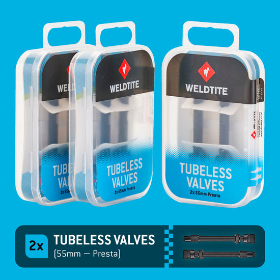 Set Válvulas Weldtite 55mm presta