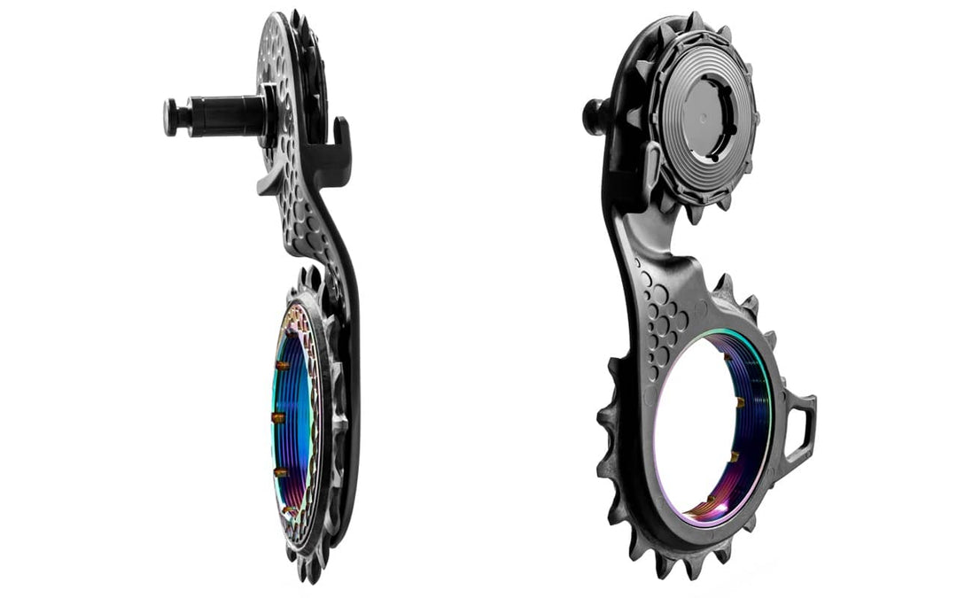 Hollowcage Absolute Black  Shimano Ultegra 8100 Carbon Ceramic Oversized Derailleur