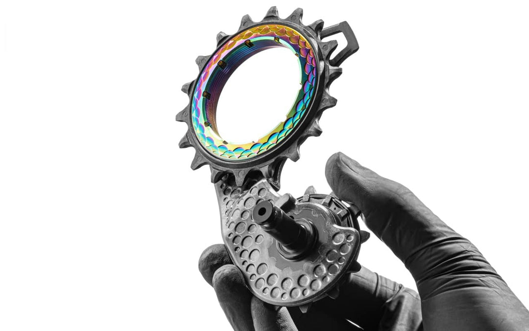 Hollowcage Absolute Black  Shimano Ultegra 8100 Carbon Ceramic Oversized Derailleur