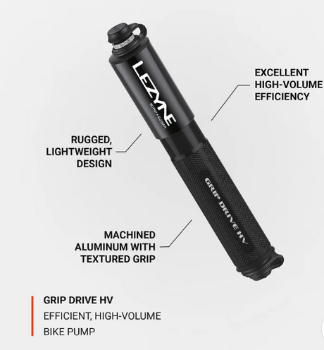 Bombin de mano Pocket Drive Lezyne Black