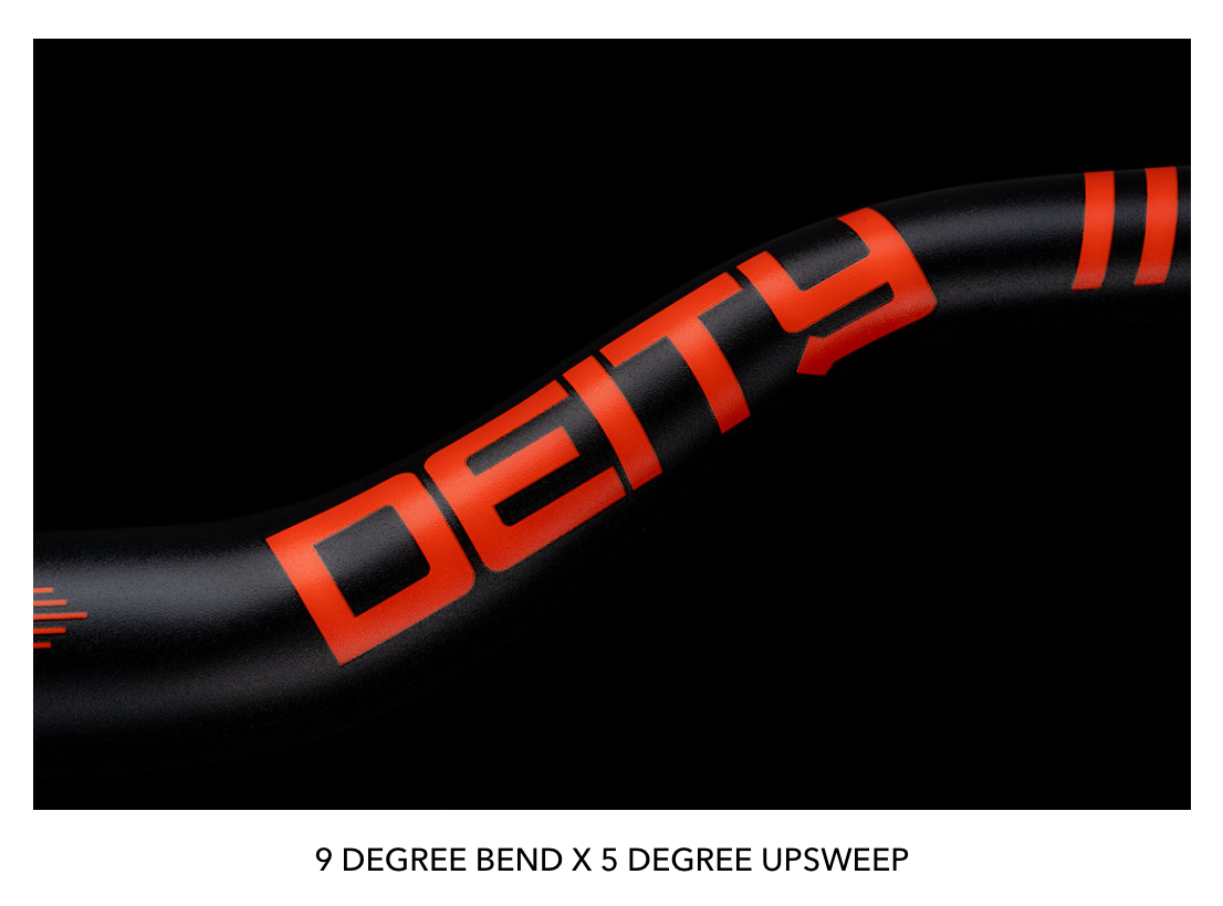 Manubrio DEITY Highside OS-35 50mm Rise Stealth