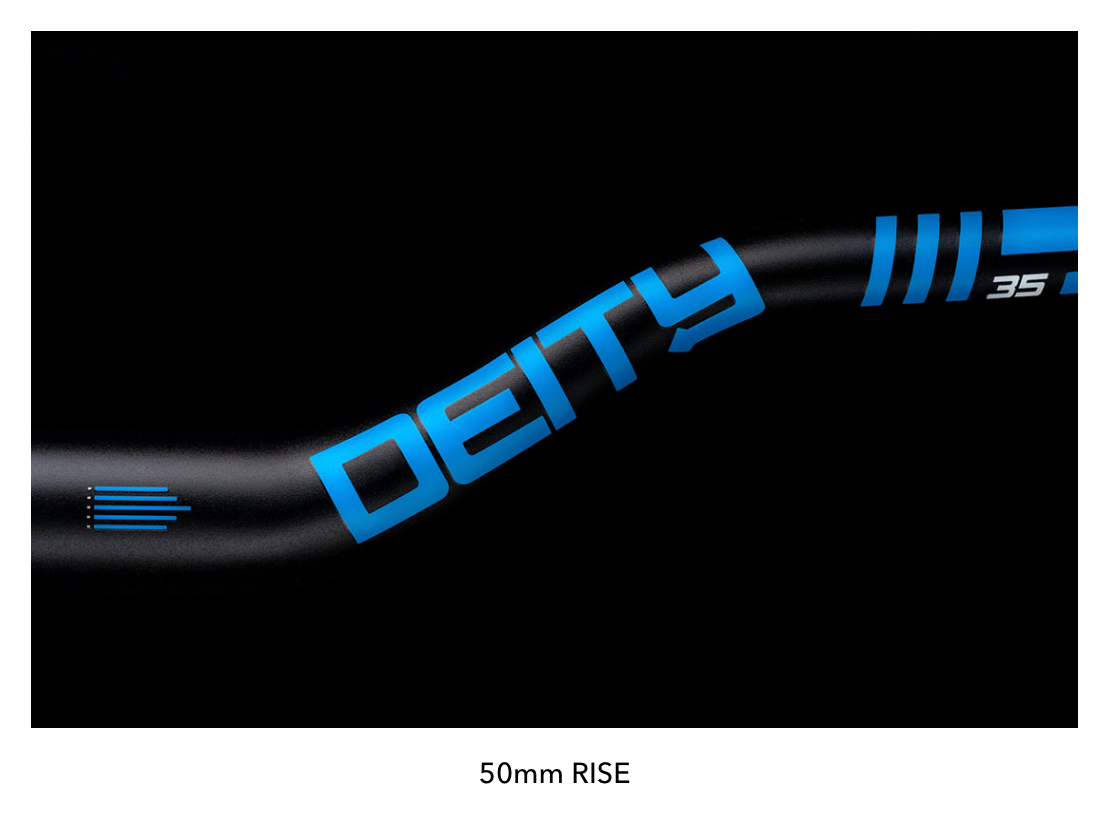 Manubrio DEITY Highside OS-35 50mm Rise Stealth