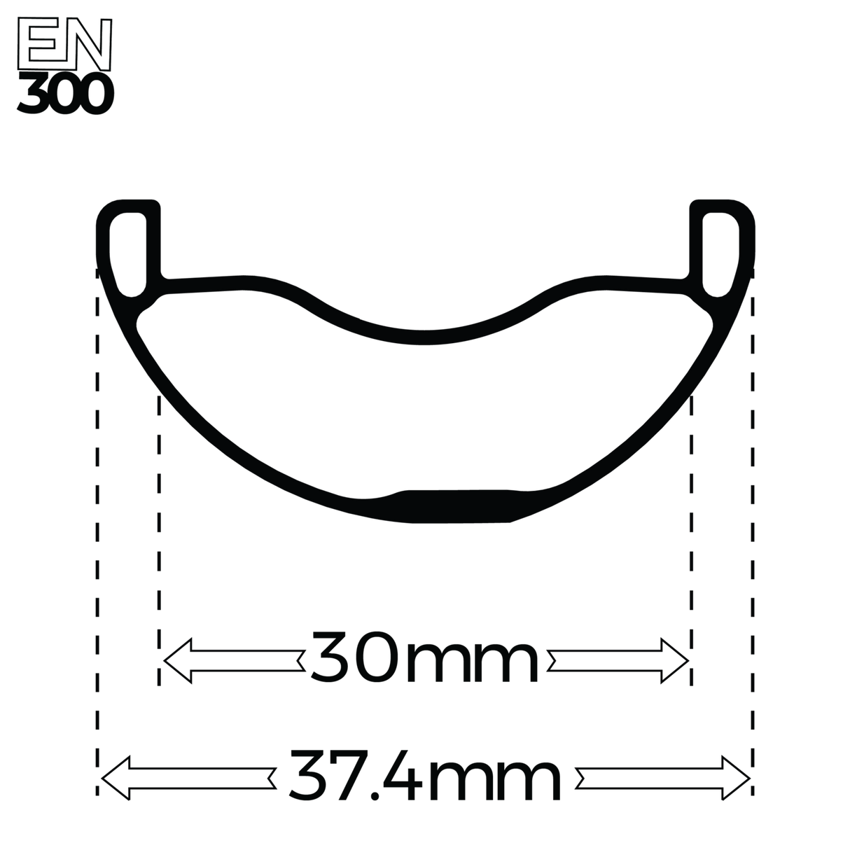 LLANTA ENDURO 300  27.5 32H (INDUSTRY NINE)