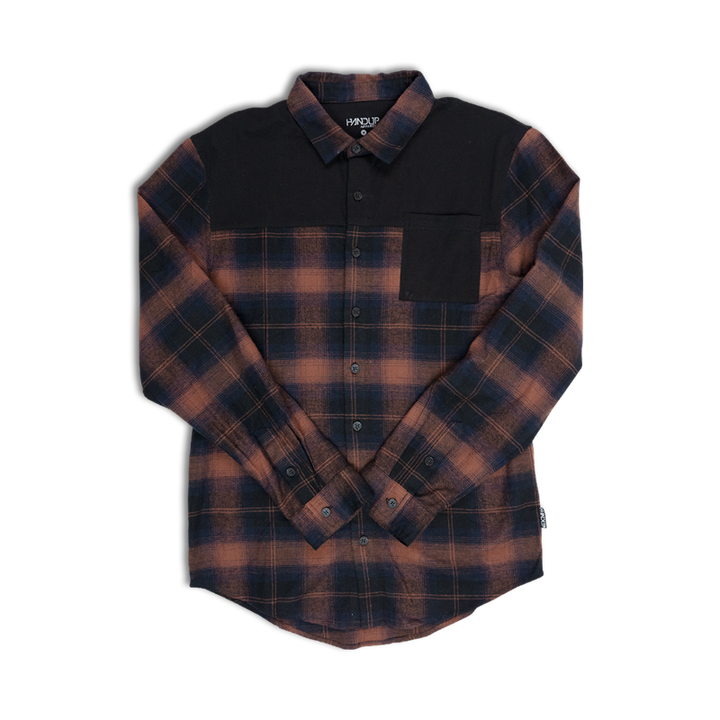 Camisa Handup Flex Top Black/Brown
