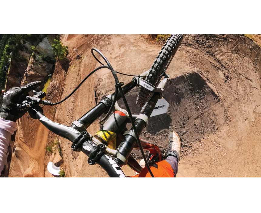 Soporte frontal y lateral para Casco