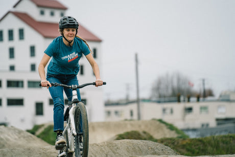 Polera Transition Mujer Stack Logo Deep Teal