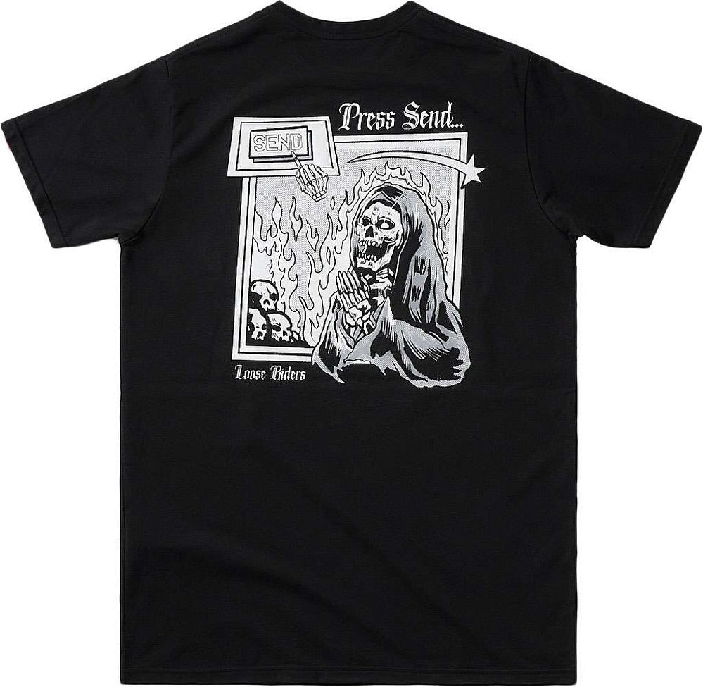 Polera Press Send Loose Riders