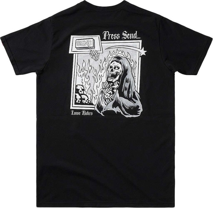 Polera Press Send Loose Riders