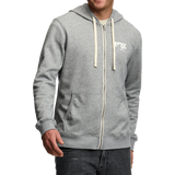 Polerón FOX Suspension Gris Logo Blanco Men