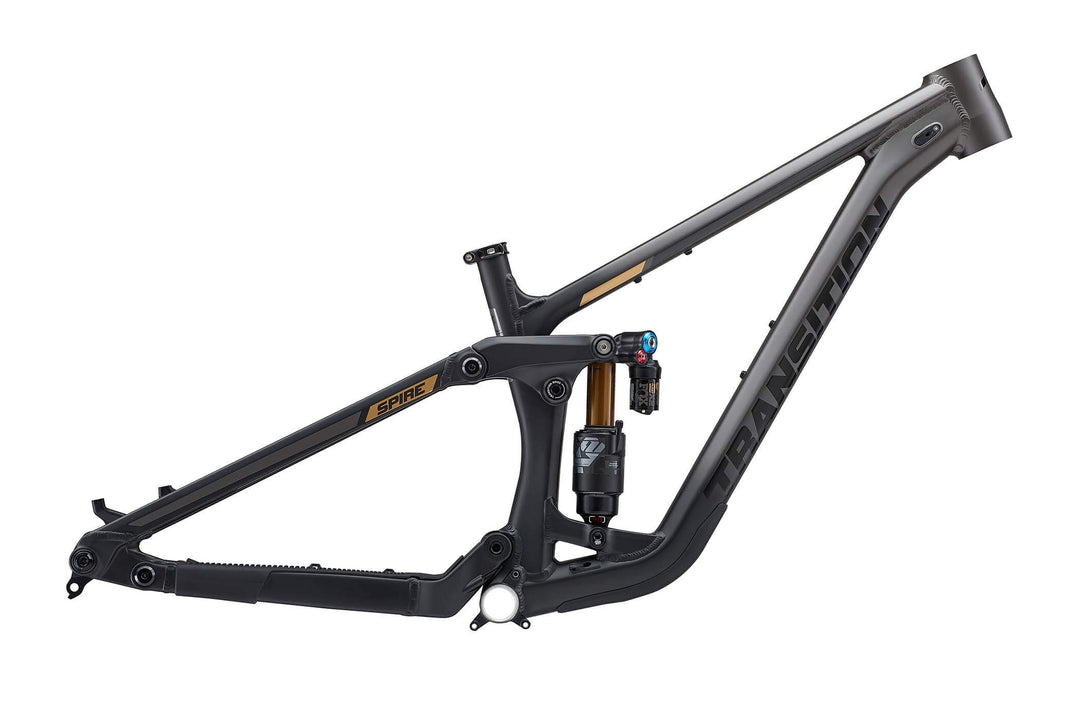 Frameset Transition Spire Alloy Fade to Black