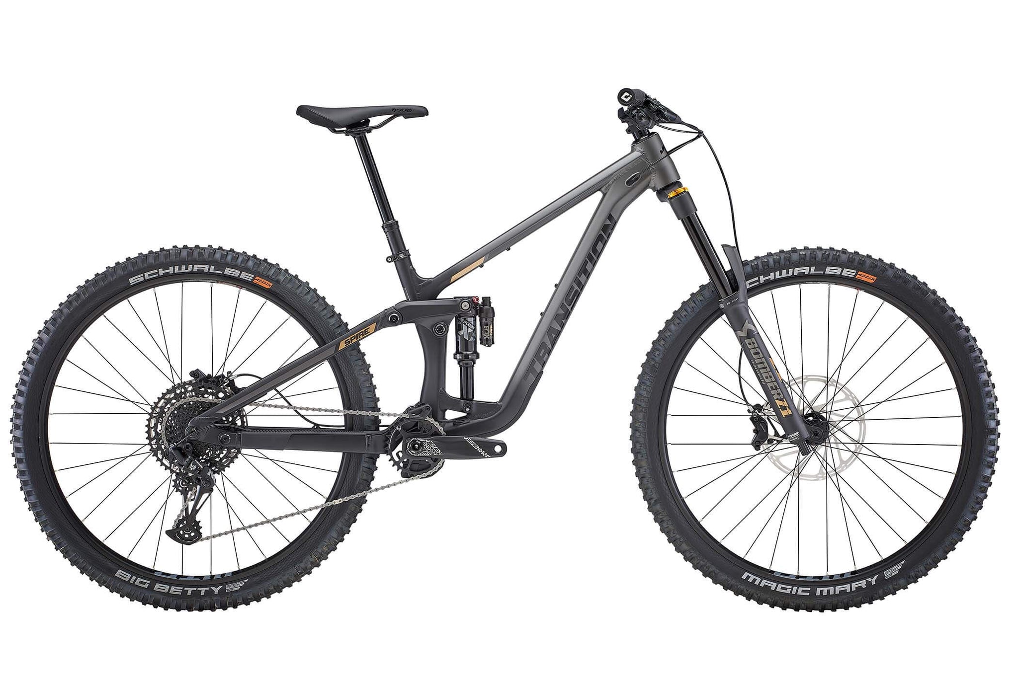 Bicicleta Transition Spire Fade To Black