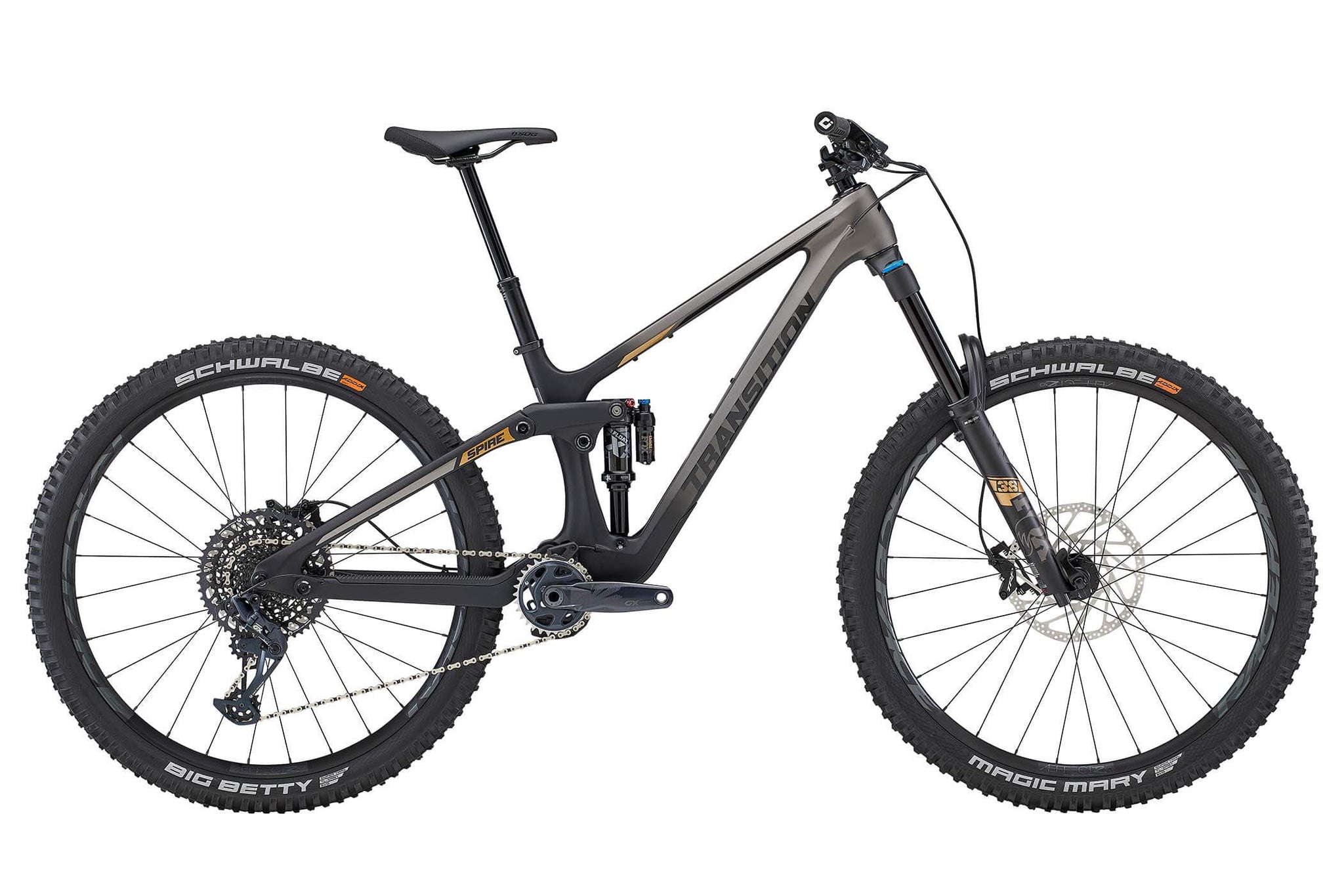 Bicicleta Transition Spire Fade To Black
