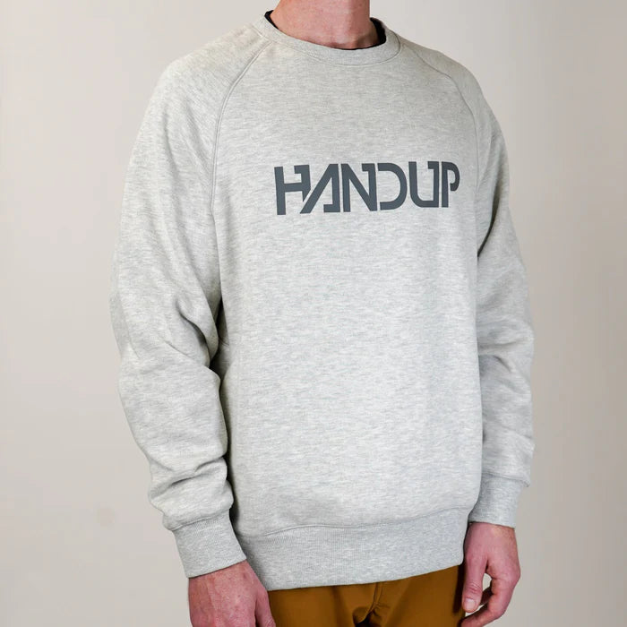 Polerón Handup CREWNECK BONE GREY