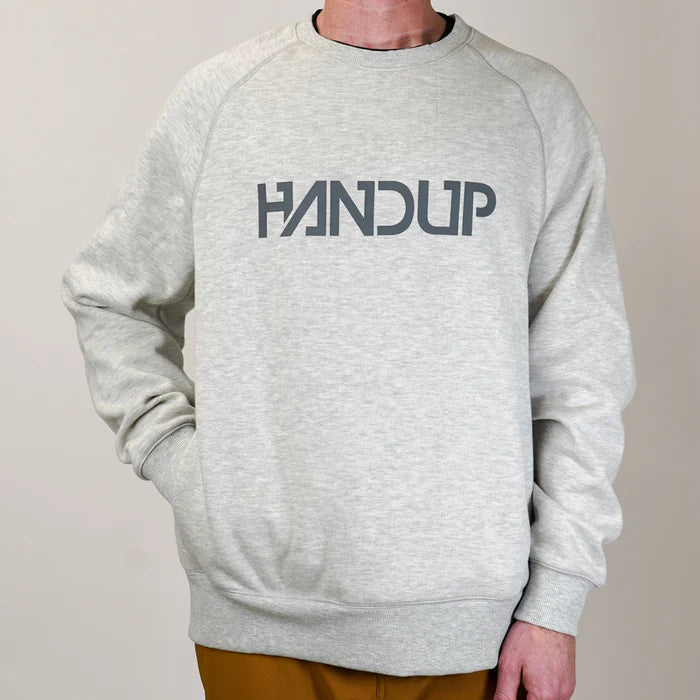 Polerón Handup CREWNECK BONE GREY