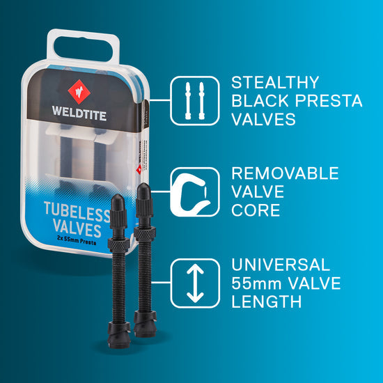 Set Válvulas Weldtite 55mm presta