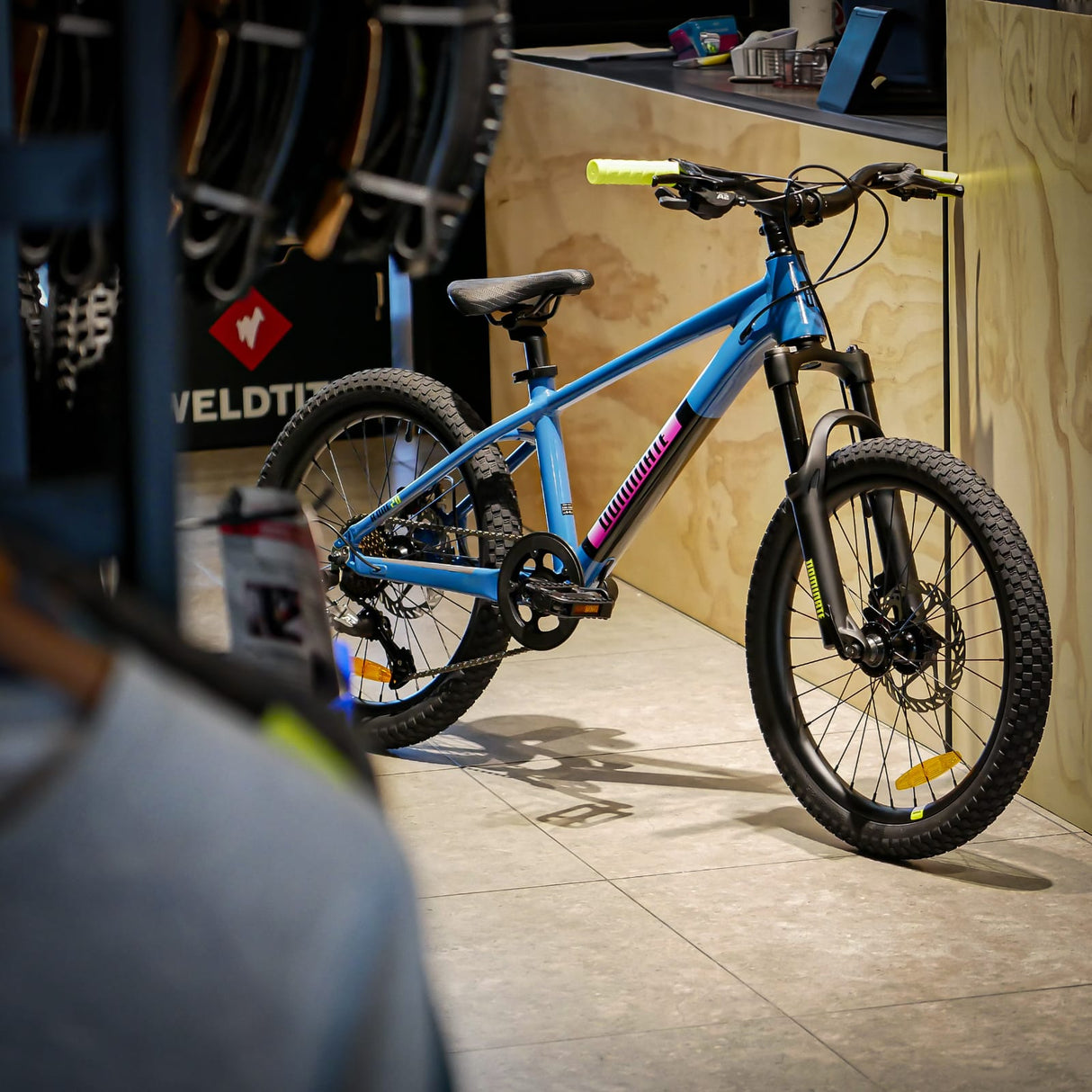 Bicicleta MTB Dominate Kids Aro 20" Blue