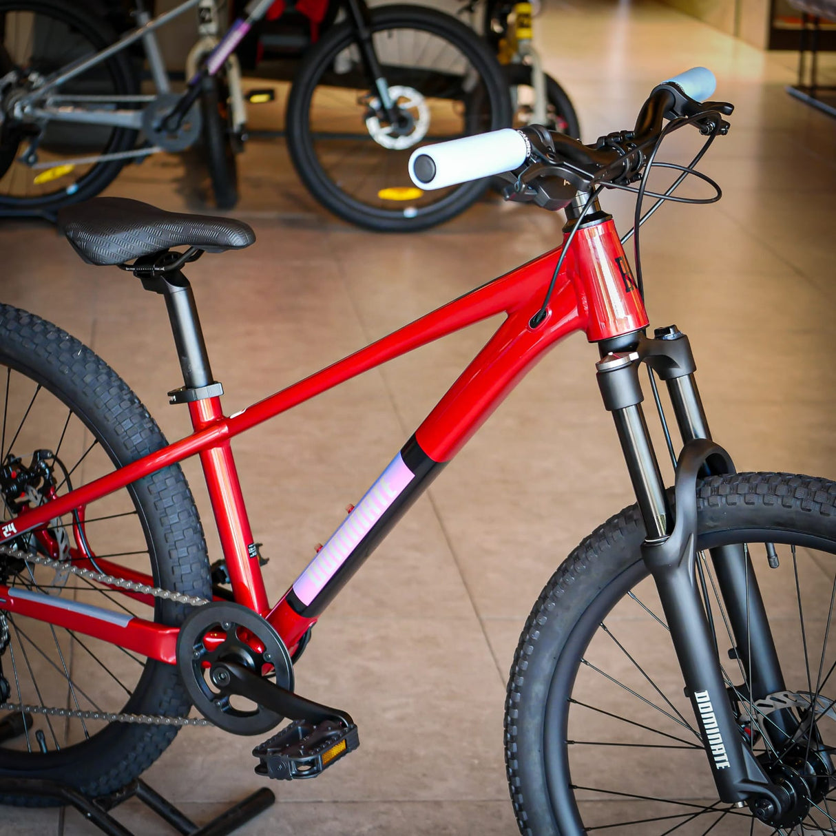 Bicicleta MTB Dominate Kids Aro 24" Red