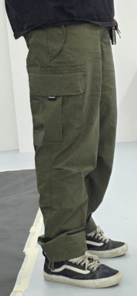 Pantalon Loose Rider District Ripstop Cargo Olive