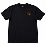 Polera Fox Schematic Negro/Naranja