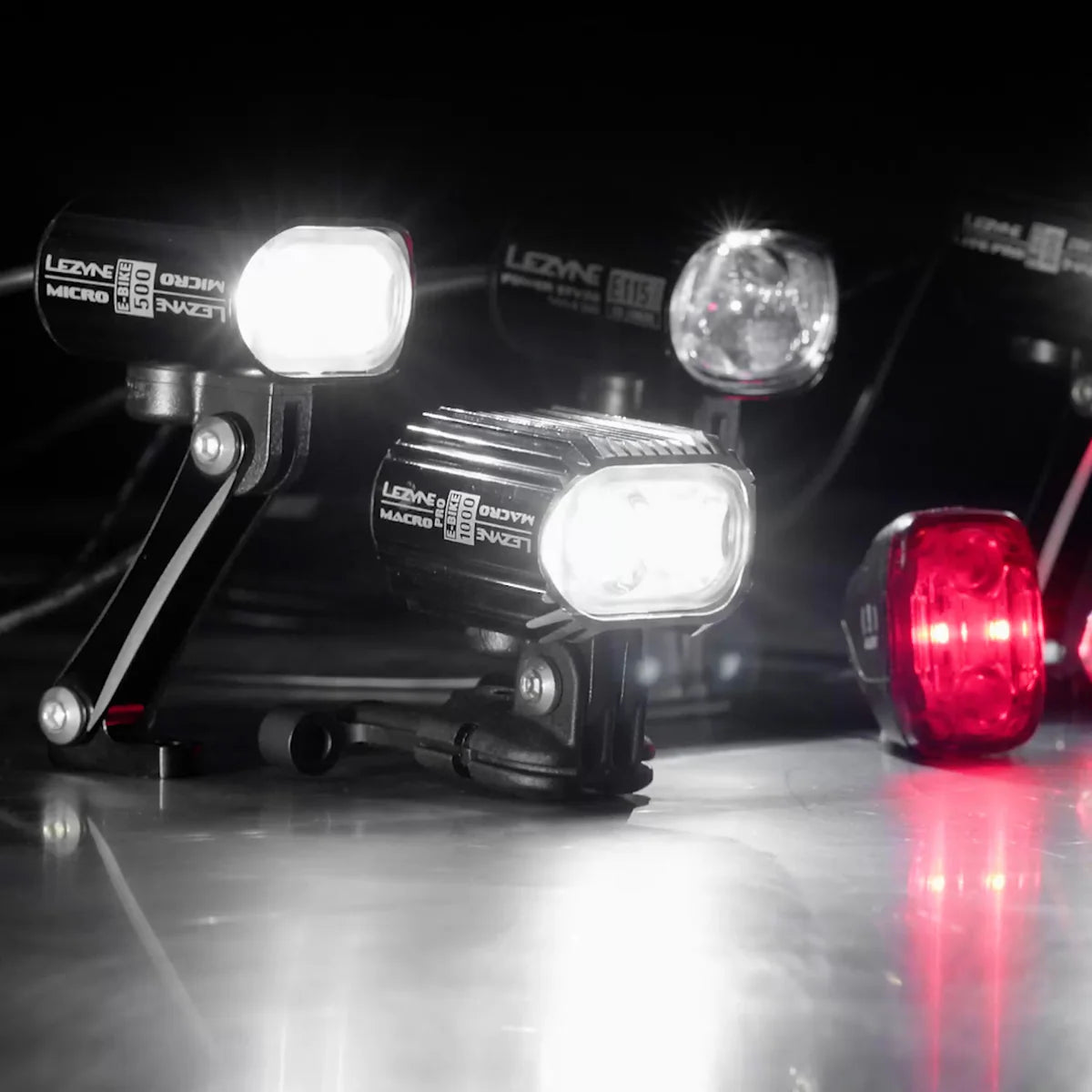 LUZ LEZYNE MICRO DRIVE 500 HIGH VOLT ( E-BIKE )