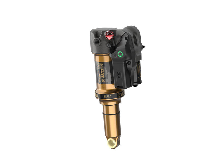 Shock Fox Float X Live Valve Neo 2025, FS, 205x62.5 Trunnion, Neutral Logo.