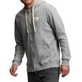 Polerón FOX Suspension Gris Logo Blanco Men