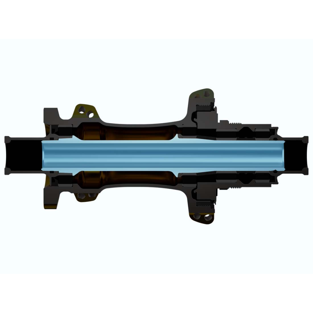 Maza Trasera Industry Nine Hydra2 32H 12X148 Silver