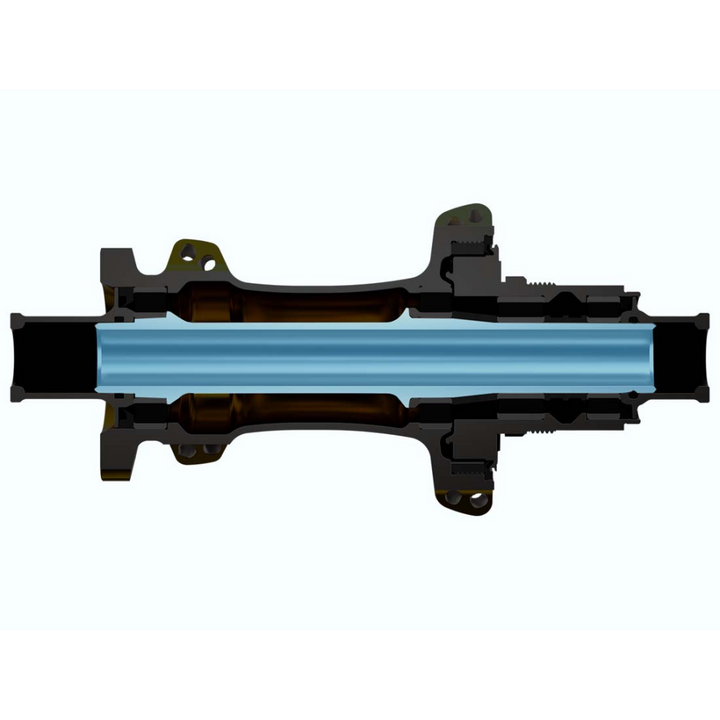 Maza Trasera Industry Nine Hydra2 32H 12X148 Silver