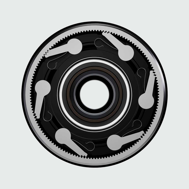 Maza Trasera Industry Nine Hydra2 32H 12X148 Silver