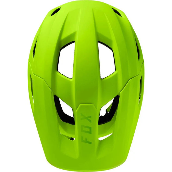 Casco Fox Mainframe TRVRS Amarillo Fluor