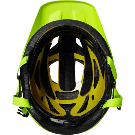 Casco Fox Mainframe TRVRS Amarillo Fluor