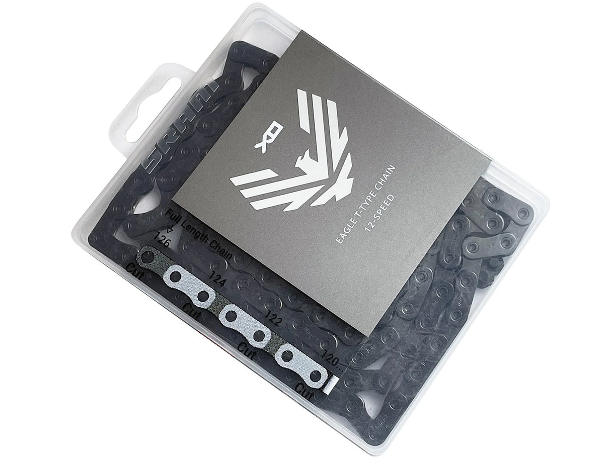 CADENA SRAM X0 T-TYPE EAGLE 12V 126L (FLAT TOP)