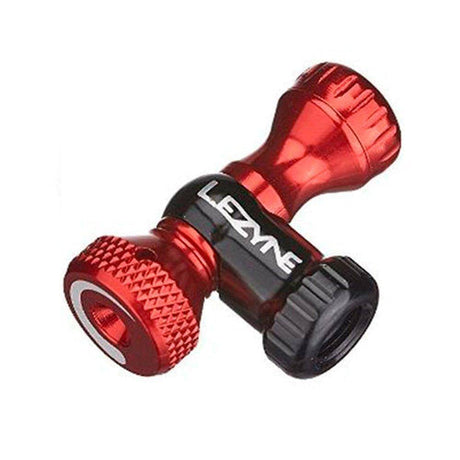 Cabezal Dispensador Co2 Lezyne Rojo