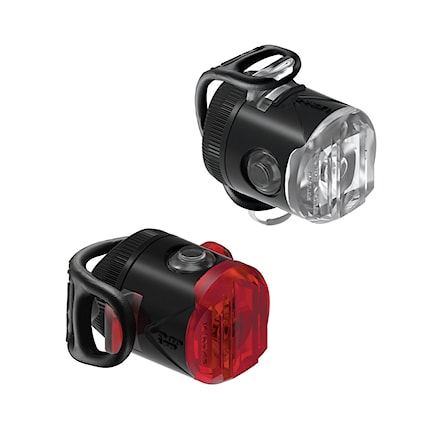 Set De Luces Femto Usb Drive Pair Black Lezyne