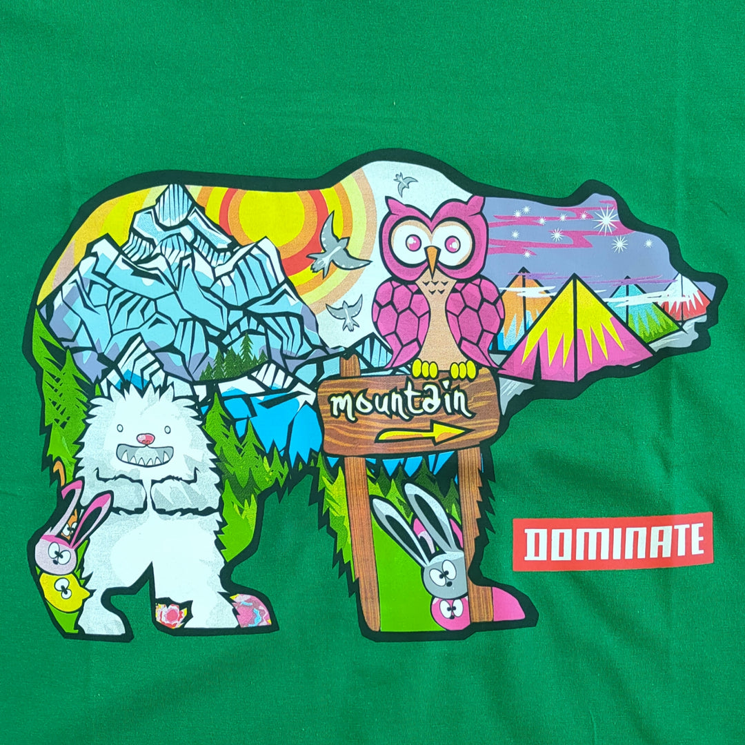 Polera Dominate Verde Mountain