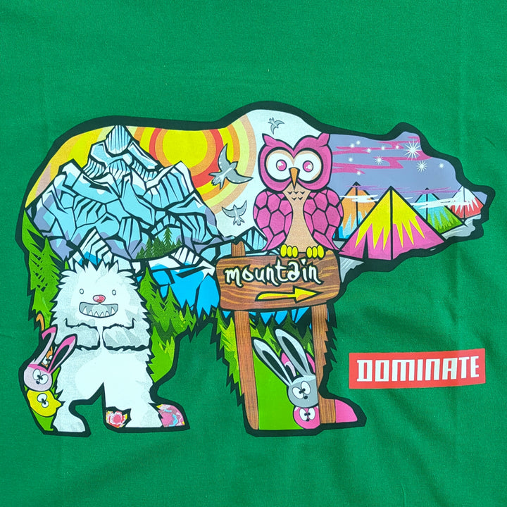 Polera Dominate Verde Mountain