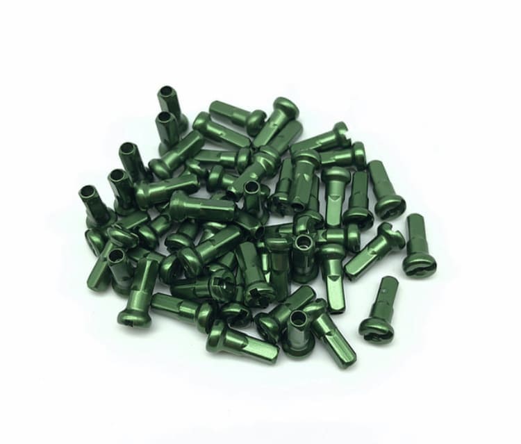 Nipple Pillar Alum 14G X 12Mm Verde