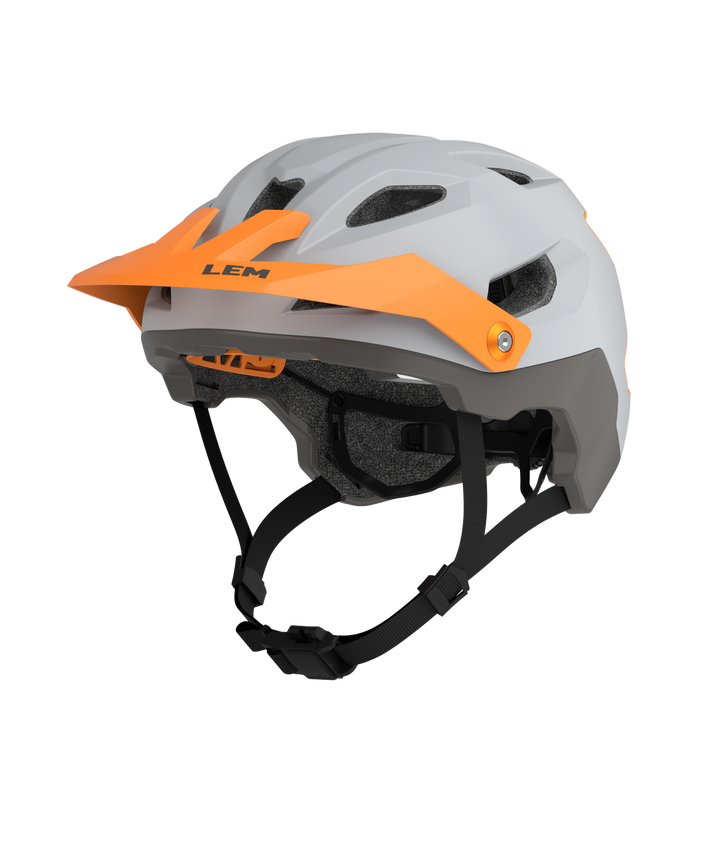 Casco Enduro Lem Spine Orange/Grey