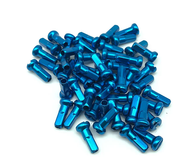 Nipple Pillar Alum 14G X 12Mm Azul