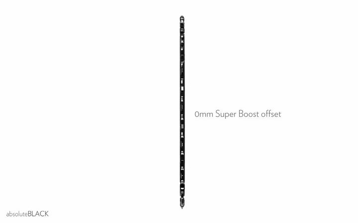 Corona Absolute Black Round Sram Dm Super Boost Black