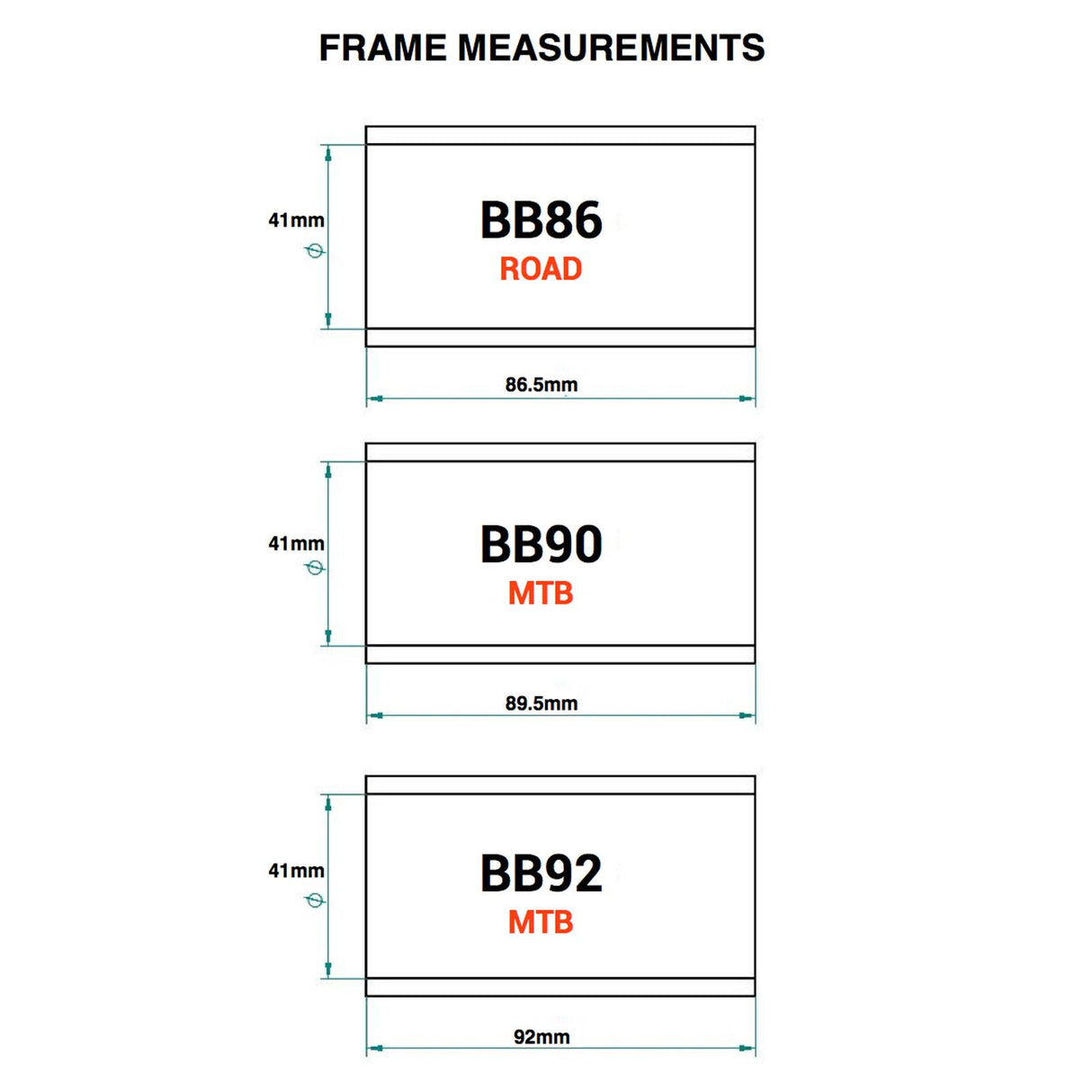 Motor Pressfit 41Mm (Caja Bb86/90/92) De Ancho 86/90/92Mm Para Bielas Eje Gxp (24/22Mm)